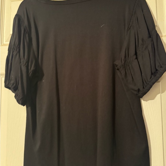 Black Embellished Women's Top - Picture 4 of 5
